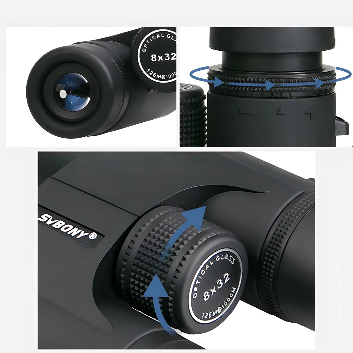 Fernglas 8x32 – Mit Einstellung | Wandern